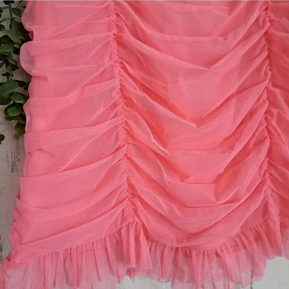NWT Victoria Secret Ruched Mini Skirt